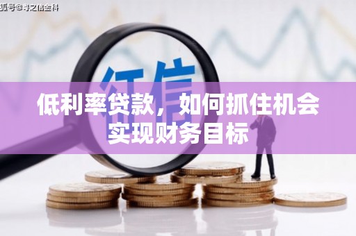 加查低利率贷款，如何抓住机会实现财务目标