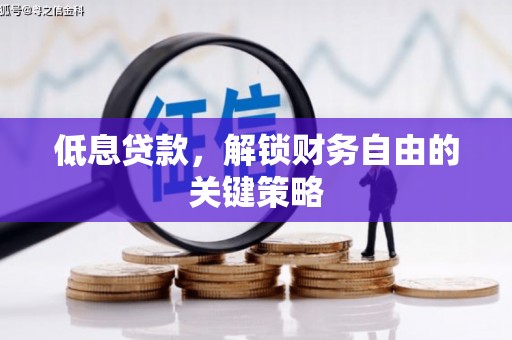 加查低息贷款，解锁财务自由的关键策略
