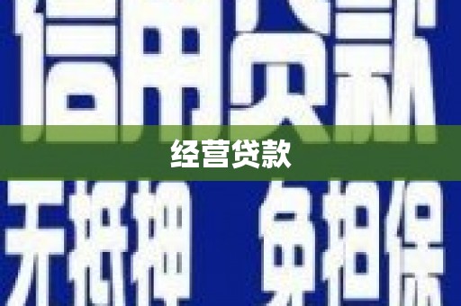 加查经营贷款