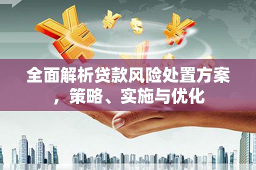 加查全面解析贷款风险处置方案，策略、实施与优化