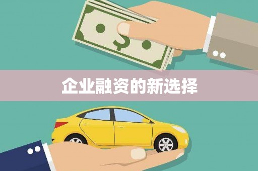 加查企业融资的新选择