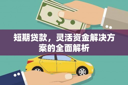 加查短期贷款，灵活资金解决方案的全面解析