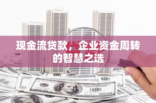 加查现金流贷款，企业资金周转的智慧之选