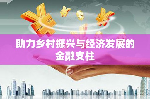 加查助力乡村振兴与经济发展的金融支柱